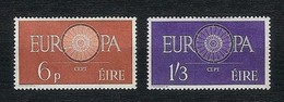 EIRE 1960 - Europa, Conference Emblem - MNH - Yv:IE 146-47 - Unused Stamps
