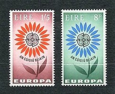 EIRE 1964 - Europa, Sylesed Flowert - MNH - Yv:IE 167-68 - Unused Stamps