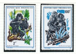 Rwanda YT  370/7 ** : Gorilles Des Montagnes - 1970 - Gorilla