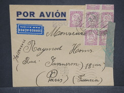 ESPAGNE - Enveloppe De Barcelone Pour Paris En 1938 Avec Censure - L 6960 - Bolli Di Censura Repubblicana