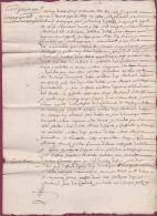Généralité De LIMOGES - 070417 - Haue Vienne  1650 Aureil Moulinard - Manuscrits