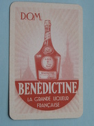 Benédictine La Grande Liqueur Française D.O.M. / JOKER ( Details - Zie Foto´s Voor En Achter ) !! - Carte Da Gioco