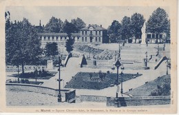 31 - MURET - Square Clément Ader, Le Monument, La Mairie Et Le Groupe Scolaire - Muret