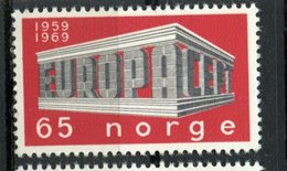 Norway 1969 65o Europa #533  MH - Ungebraucht