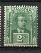 Sarawak 1918 2c Sir Charles Brooke Issue #51  MH - Sarawak (...-1963)