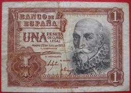 1 Peseta 1953 (WPM 144a) - 1-2 Pesetas