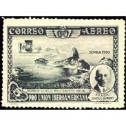 ES583STV-LFT***583STeae.Spain.Esgane.AVION,aereo,Pro Union IBEROAMERICANA.1930 (Ed 583**) - Ungebraucht