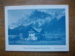 Autriche , Tirol , Ehrwald , Pension Christ. Spielmann - Ehrwald