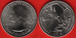 USA Quarter (1/4 Dollar) 2015 D Mint "Blue Ridge Parkway" UNC - 2010-...: National Parks