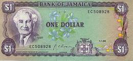 Billet JAMAIQUE  1 DOLLAR - Giamaica