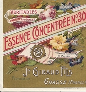 GIRAUD . ESSENCE CONCENTREE N°30 - Etiquettes