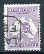 Australia 1913-14 Roos (1st Wmk.) - 9d Violet - Die II - Used (SG 10) - Oblitérés