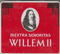BOITE EN FER 20 EXTRA SENORITAS WILLEM II - Cigar Cases
