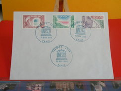 France > Service > Lettres > UNESCO - Paris - 15.11.1980 - 1er Jour FDC - Lettres & Documents