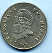 1967 50 FRANCS - Neu-Kaledonien