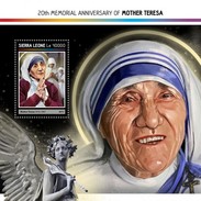 Sierra Leone. 2017 Mother Teresa. (202b) - Madre Teresa