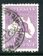 Australia 1915 KGV Roos (3rd Wmk.) - 9d Violet - Die II - Used (SG 39) - Gebraucht