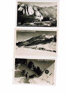 [05] Hautes Alpes > ROUTE DE MONTGENEVRE//MONTGENEVRE//COL GALIBIER LOT DE 3 CARTES - Sonstige & Ohne Zuordnung