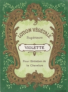 LOTION VEGETALE VIOLETTE - Labels