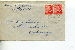 (PH 52) Very Old - 1951 - Australia - NSW -   (FDC Cover) - Brieven En Documenten