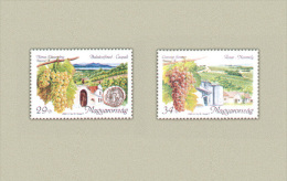 HUNGARY 2000 CULTURE Nature Grapes WINE REGIONS - Fine Set MNH - Unused Stamps