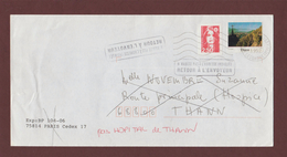 3 - 2720 De 1991 - Adresse Fantaisiste - M. NOVEMBRE à THANN. 68 - Retour Cachet De Thann - Voir 2 Scannes - Used Stamps