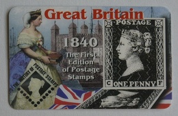TK.One Penny Black Limited Collection Unused Zertifikat - Timbres & Monnaies