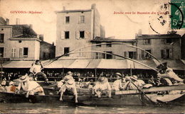 Delcampe - GIVORS - Joute Sur Le Bassin Du Canal - Givors