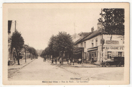 95 - MERY-SUR-OISE - Rue De Paris - Le Carrefour - Mery Sur Oise