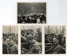 Hitler Stuttgart (7000) 1930 Lot Mit 4 Fotos I-II - Ohne Zuordnung