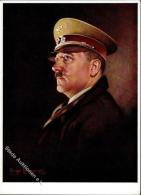 Hitler Sign. Lehmann, Hugo WK II Künstlerkarte I-II - Non Classés