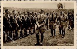 Hitler Heß, Rudolf Hitler-Jugend WK II PH 722a  Foto AK I-II - Ohne Zuordnung
