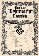 Propaganda WK II Dresden (O8000) Tag Der Wehrmacht WK II  I-II - Ohne Zuordnung