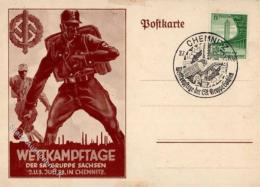 Propaganda WK II Chemnitz (O9000) Wettkampftage Der SA Gruppe Sachsen WK II I-II (fleckig, Klebereste) - Non Classificati