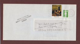 2714 De 1991 - Adresse Fantaisiste - M. MERCREDI à KAYSERSBERG 68 - Cachet Retour De Kaysersberg - Voir 2 Scannes - Used Stamps