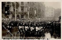 Saarabstimmung WK II Saarbrücken (6600) SS Standarte Adolf Hitler WK II  Foto AK I-II - Non Classificati