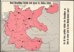 NS-LANDKARTE WK II - Das Deutschland Adolf Hitlers Wird Unsterblich Sein Wie Sein Schöpfer" I" - Non Classés