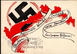 SUDETENLAND-BEFREIUNG 1938 WK II - Unsere Heimat Bleibt Deutsch - Wir Danken Unserem Führer" Als Zeppelinkarte! I" - Non Classés