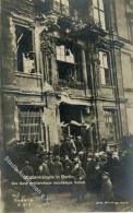 REVOLUTION BERLIN 1919 - Straßenkämpfe In Berlin Nr. 3 Durch Artilleriefeuer Beschädigte Schloß" I - Guerra