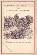 Weimarer Republik Würzburg Waffen Gedenktag Der Schweren Artillerie Sign. Merte, O. Künstlerkarte I-II - Non Classificati