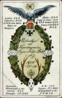 Regiment Ehrentafel Des Lauenburgischen Jäger Feld Batt. Nr. 9 1916 I-II (Ecke Abgestossen) - Reggimenti