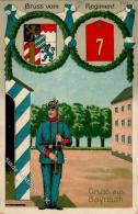 Regiment Bayreuth (8580) Nr. 7  1914 I-II - Regimente