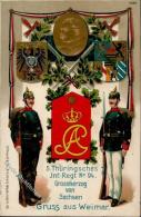 Regiment 5. Thüringsches Inf. Regt. Nr. 94 Grossherzog Von Sachsen 1911 I-II - Régiments