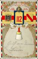 Regiment 4. Bad. Inf. Regt. Prinz Wilhelm Nr. 112 1907 I-II - Regimente