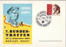 Militär Rommel Afrika Korps 7. Bundestreffen Münster 1960 I-II - Ohne Zuordnung