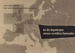 Rotes Kreuz Kriegsgefangenen Suchdienst Russland 1 Broschüre Mit Orign. Umschlag I-II - Rotes Kreuz