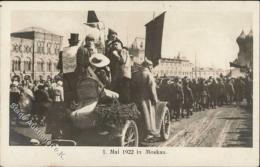 1.MAI 1922 In MOSKAU - Spendenkarte D. Internat. Arbeiterhilfe Für Russland I - Altri & Non Classificati