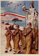 Patriotik Italien 1. Rgt. Artiglieria Contraereo Leggero Künstlerkarte I-II - Ohne Zuordnung