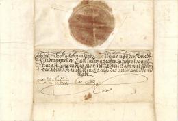 Adel Hohenlohe Langenburg Mehrseitiger Brief Des Grafen Ludwig Aus Dem Jahre 1720 I-II - Ohne Zuordnung