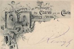 Adel Russland Zar Nikolas II Und Zarin Alexandra Fjodorowna 1899 I-II - Non Classificati